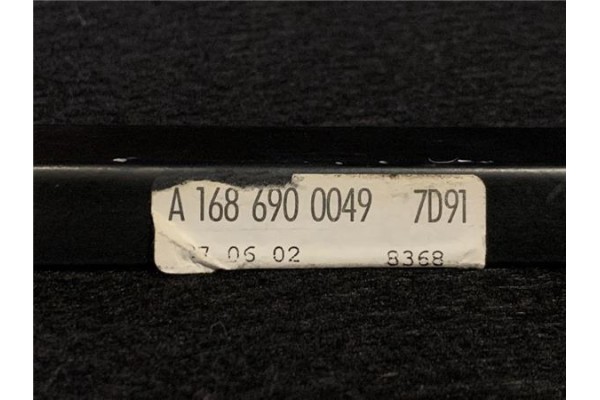 Recambio de bandeja trasero para mercedes-benz clase a (bm 168) 2.1 210 evolution (168.035) referencia OEM IAM A1686900049  