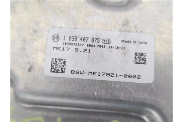 Recambio de centralita para hyundai i30 (gd) 1.4 base referencia OEM IAM 3919903NA0S0000 0261S11813 