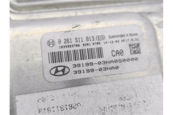 Recambio de centralita para hyundai i30 (gd) 1.4 base referencia OEM IAM 3919903NA0S0000 0261S11813 