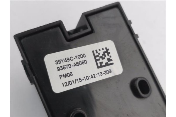 Recambio de mando elevalunas delantero izquierdo para hyundai i30 (gd) 1.4 base referencia OEM IAM 93570A6060 39Y49C1000 