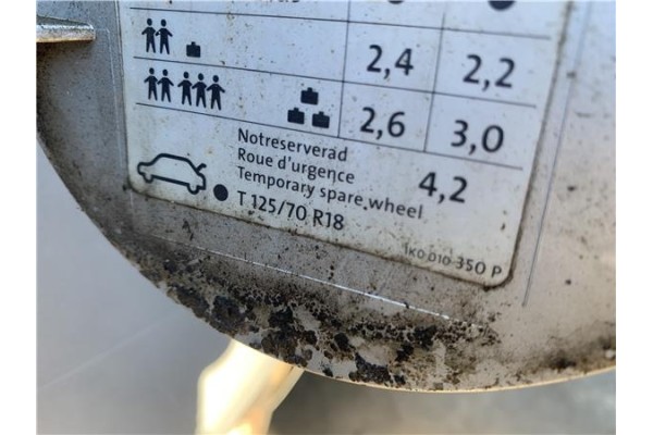 Recambio de tapa exterior combustible para volkswagen golf v (1k1) 2.0 tdi 16v referencia OEM IAM 1K6809857C  