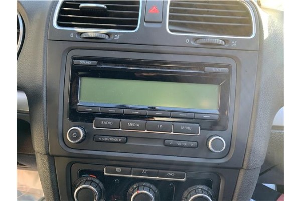 Recambio de autoradio para volkswagen golf vi (5k1) 1.4 advance referencia OEM IAM 1K0057187AX  