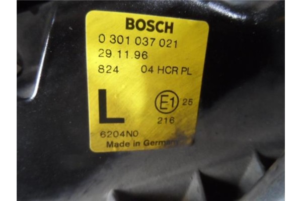 Recambio de faro delantero izquierdo para peugeot 406 berlina (s1/s2) 2.0 16v referencia OEM IAM 0301037021  