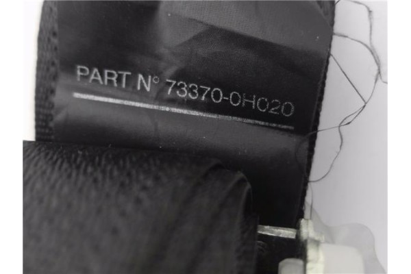 Recambio de cinturon seguridad trasero izquierdo para citroen c1 1.0 city edition referencia OEM IAM 308044699JN7 733700H020 
