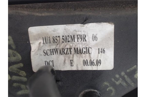 Recambio de retrovisor electrico derecho para skoda octavia berlina (1u2) 1.9 tdi glx referencia OEM IAM 1U1857502M  