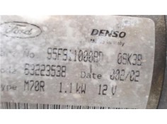 Recambio de motor arranque para ford fiesta iv (ja_, jb_) 1.3 i referencia OEM IAM 95F8110008D 09K38 