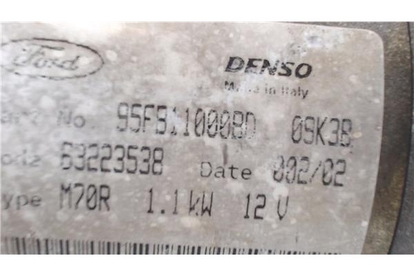 Recambio de motor arranque para ford fiesta iv (ja_, jb_) 1.3 i referencia OEM IAM 95F8110008D 09K38 