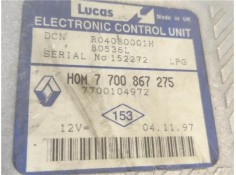 Recambio de centralita para renault megane i (ba0/1_) 1.9 dt (b/sa0k, b/sa0y) referencia OEM IAM 7700867275 7700104972 