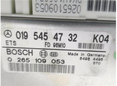 Recambio de centralita abs para mercedes-benz clase e (bm 210) berlina 2.0 200 (210.035) referencia OEM IAM 0195454732 265109053