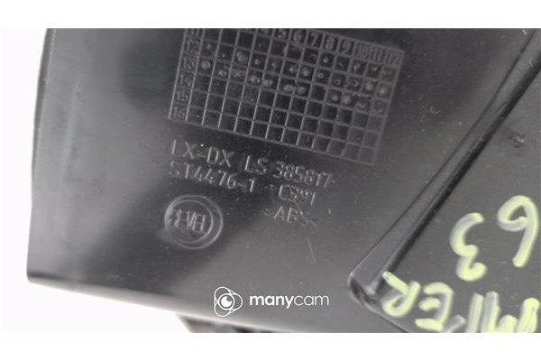Recambio de rejilla entrada de aire para citroen jumper furgón 2.2 hdi 120 referencia OEM IAM 1607196980 1623838080 
