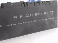 Recambio de caja fusibles/rele para mercedes-benz clase e (bm 210) berlina 2.0 200 (210.035) referencia OEM IAM A2105400472 8987