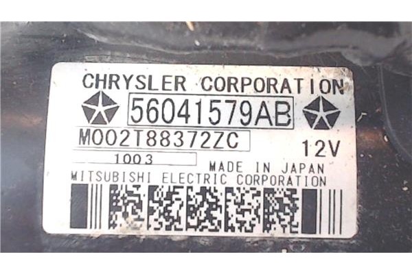 Recambio de motor arranque para jeep cherokee (kj) 2.5 crd básico referencia OEM IAM 56041579AB M002T88372ZC 