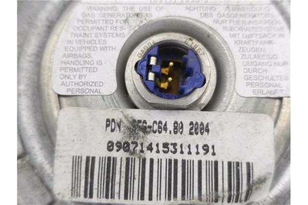 Recambio de airbag volante para volkswagen polo iv (9n1) 1.4 16v referencia OEM IAM 6018838  