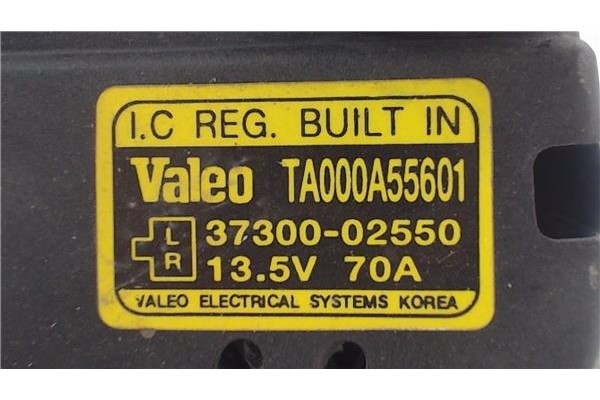 Recambio de alternador para hyundai atos prime (mx) 1.0 i referencia OEM IAM 3730002550 TA000A55601 