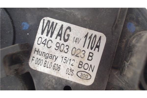 Recambio de alternador para volkswagen up! (121) 1.0 black up! referencia OEM IAM 04C903023B  