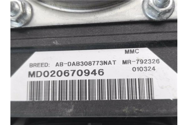 Recambio de airbag volante para mitsubishi montero pinin (h6_w, h7_w) 1.8 gdi (h66w) referencia OEM IAM MR792326  