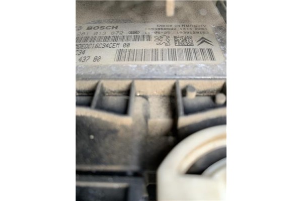 Recambio de centralita para peugeot partner combispace (5f) 1.6 hdi 90 referencia OEM IAM 9664843780 281013872 