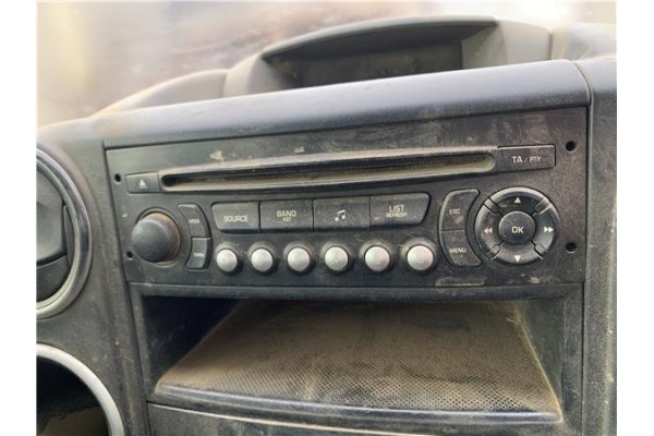 Recambio de autoradio para peugeot partner combispace (5f) 1.6 hdi 90 referencia OEM IAM 6574PP 1614201480 