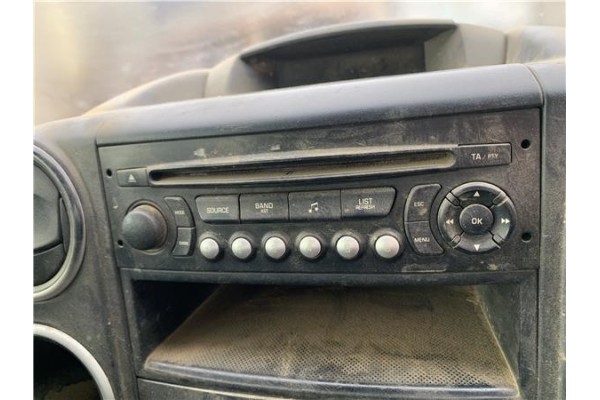 Recambio de autoradio para peugeot partner combispace (5f) 1.6 hdi 90 referencia OEM IAM 6574PP 1614201480 