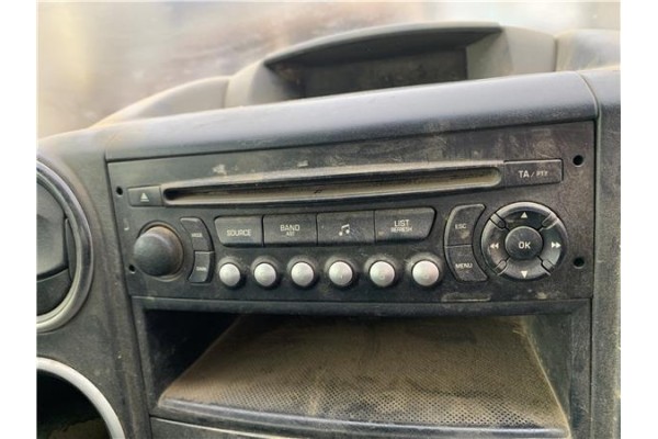 Recambio de autoradio para peugeot partner combispace (5f) 1.6 hdi 90 referencia OEM IAM 6574PP 1614201480 