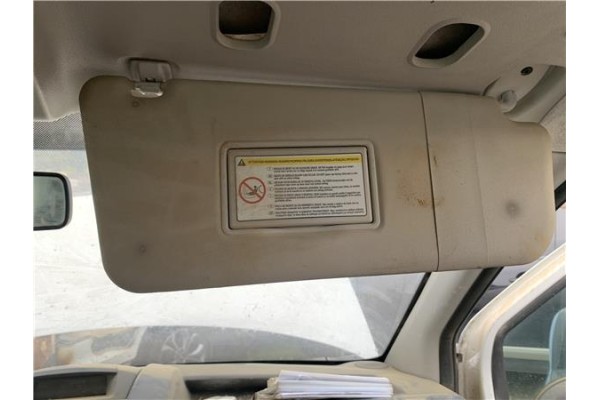 Recambio de parasol derecho para peugeot partner combispace (5f) 1.6 hdi 90 referencia OEM IAM 8143YA 16128210BJ 
