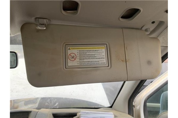 Recambio de parasol derecho para peugeot partner combispace (5f) 1.6 hdi 90 referencia OEM IAM 8143YA 16128210BJ 