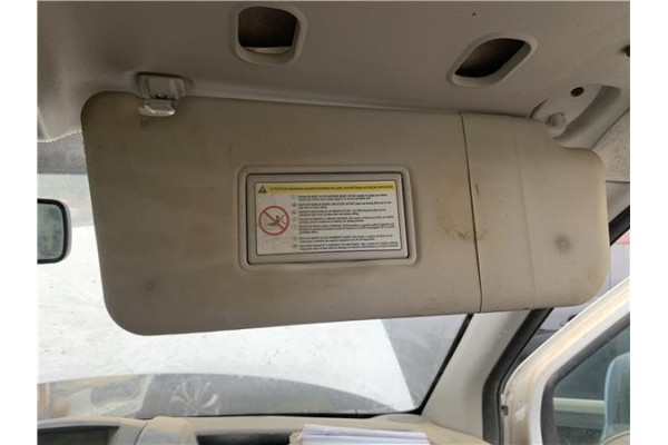 Recambio de parasol derecho para peugeot partner combispace (5f) 1.6 hdi 90 referencia OEM IAM 8143YA 16128210BJ 