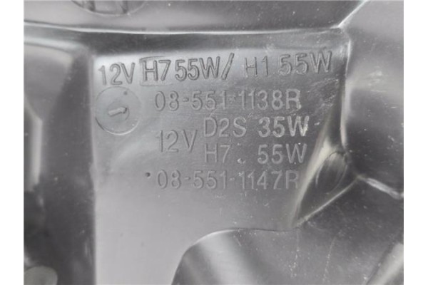 Recambio de faro delantero dcho para renault clio ii fase ii (b/cb0) 1.2 base authentique referencia OEM IAM 085511138R 08551114