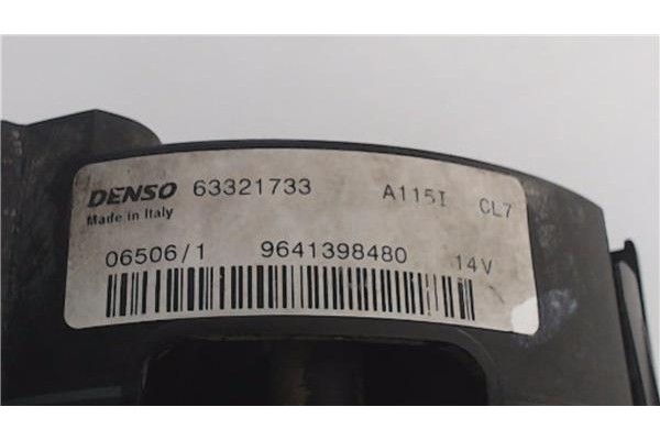 Recambio de alternador para peugeot 206 cc cabrio-coupé 1.6 16v referencia OEM IAM 63321733  
