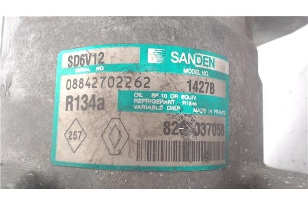 Recambio de compresor aire acond. para renault clio ii fase ii (b/cb0) 1.2 base authentique referencia OEM IAM 08842702262 82003