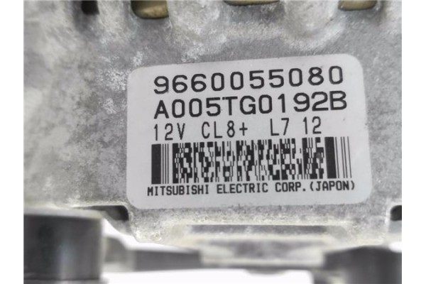 Recambio de alternador para citroen c2 1.1 referencia OEM IAM 9660055080 A005TG0192B 