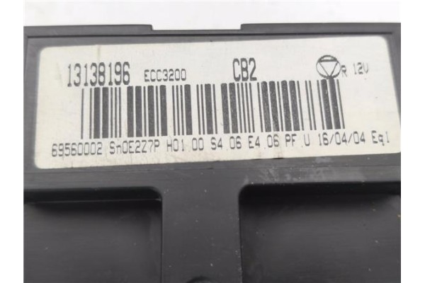 Recambio de mandos calefaccion / a.a. para opel vectra c berlina 1.9 elegance referencia OEM IAM 13138196 69560002 