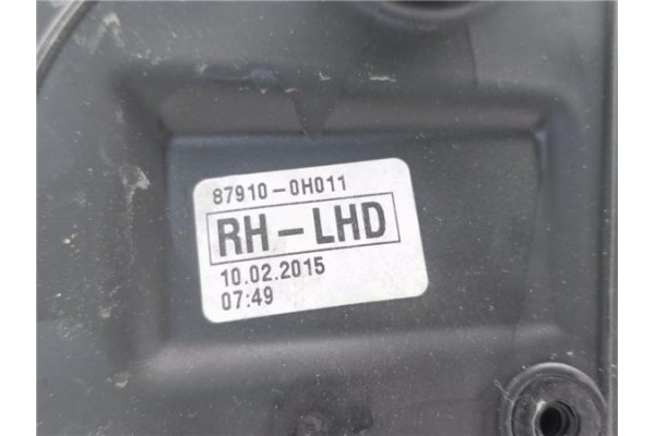 Recambio de retrovisor derecho para citroen c1 1.4 audace referencia OEM IAM 879100H011  