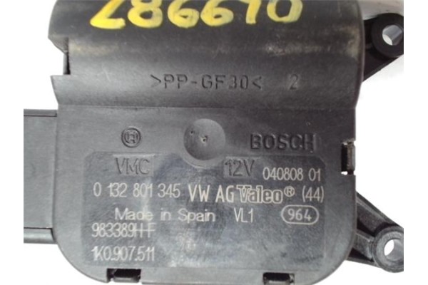 Recambio de motor apertura calefac. para seat leon (1p1) 1.9 sport limited referencia OEM IAM 1k0907511 0132801345 