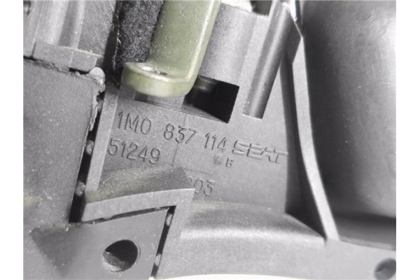 Recambio de manilla int. puerta delantero derecha para seat toledo (1m2) 1.9 tdi referencia OEM IAM 1M0837114  