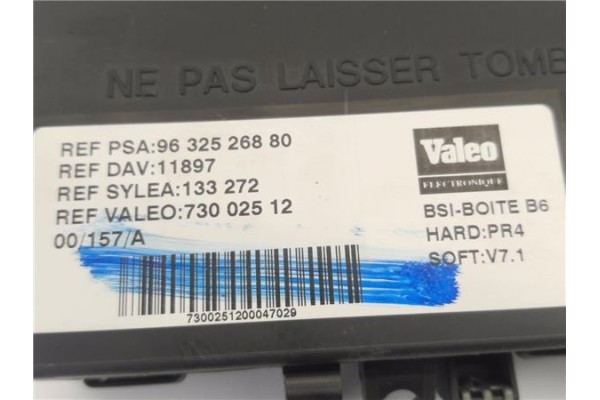 Recambio de bsi para citroen xsara picasso 2.0 hdi referencia OEM IAM 9632526880  