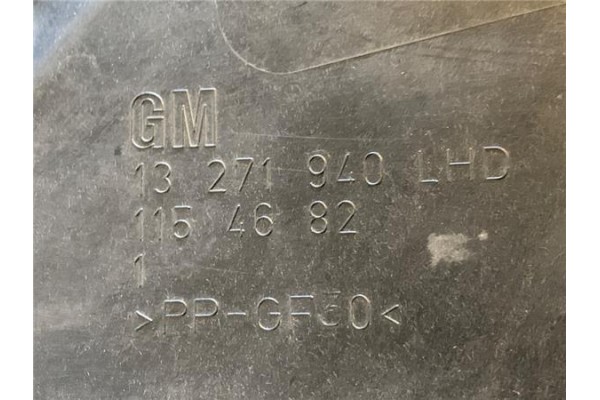 Recambio de torpedo para opel astra j berlina 5p 1.6 selective referencia OEM IAM 13271940 1154682 