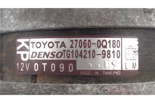 Recambio de alternador para citroen c1 1.0 city edition referencia OEM IAM 270600Q180 TG1042109810 