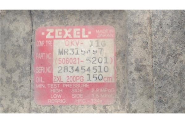 Recambio de compresor aire acond. para mitsubishi montero pinin (h6_w, h7_w) 1.8 gdi (h66w) referencia OEM IAM MR315497  