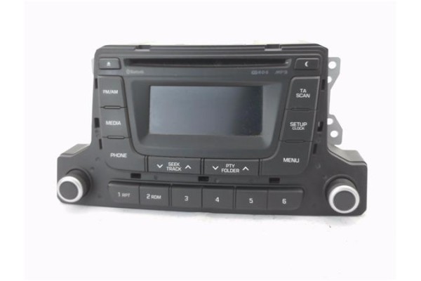 Recambio de radio / cd para hyundai i10 (ia) 1.2 black line referencia OEM IAM 96170B90504X  