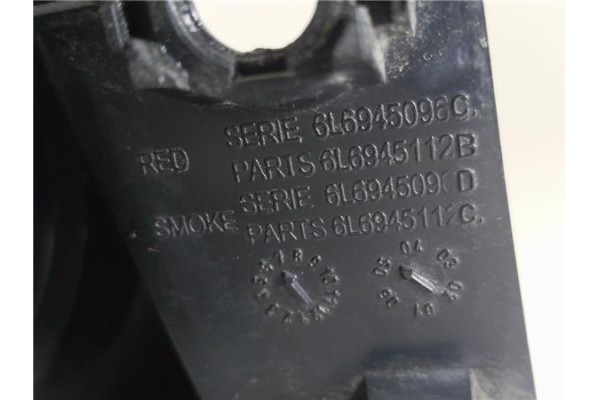 Recambio de piloto trasero derecho para seat ibiza (6l1) 1.9 sdi referencia OEM IAM 6L6945096C 6L6945112B 