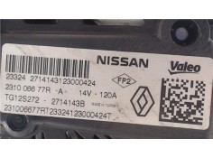 Recambio de alternador para renault captur i 1.2 intens referencia OEM IAM 231006677RA TG12S272 