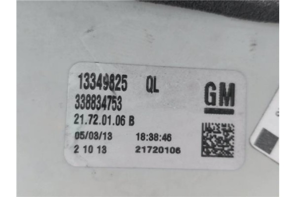 Recambio de piloto trasero izquierdo para opel zafira 1.7 cdti referencia OEM IAM 13349825  
