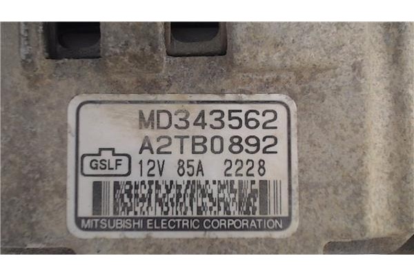 Recambio de alternador para mitsubishi montero pinin (h6_w, h7_w) 1.8 gdi (h66w) referencia OEM IAM MD343562 A2TB0892 