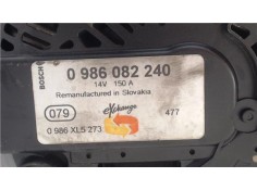 Recambio de alternador para citroen c4 berlina 1.6 attraction referencia OEM IAM 0986082240  