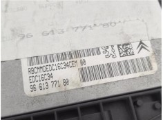 Recambio de centralita para citroen c4 berlina 1.6 hdi referencia OEM IAM 9661377180  