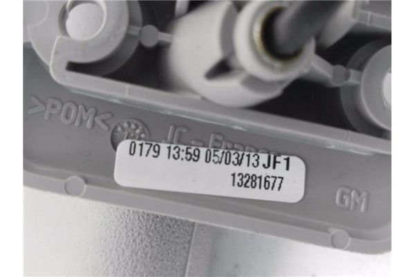 Recambio de parasol derecho para opel zafira 1.7 cdti referencia OEM IAM 13281677  