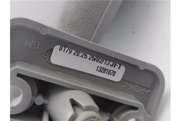 Recambio de parasol izquierdo para opel zafira 1.7 cdti referencia OEM IAM 13281678  