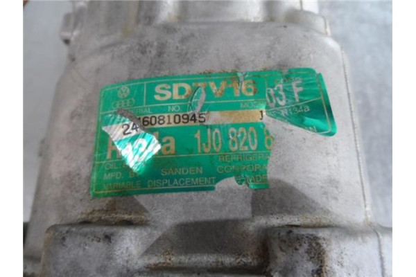 Recambio de compresor aire acond. para seat leon (1m1) 1.9 sports limited referencia OEM IAM 1J0820803F SD7V16 1215 1J0820803B ,