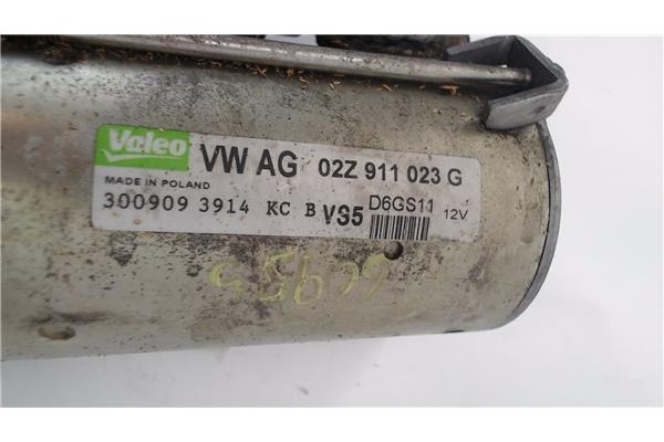 Recambio de motor arranque para volkswagen golf vi (5k1) 1.4 advance referencia OEM IAM 2Z911023EX  
